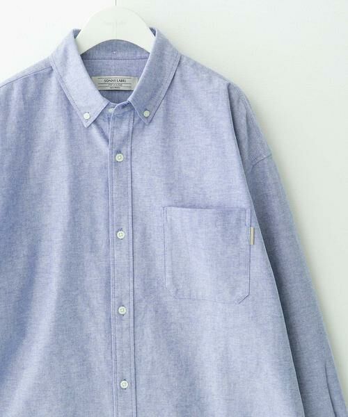 Sonny Label / サニーレーベル シャツ・ブラウス | 抗菌オックスボタンダウンオーバーシャツ | 詳細16