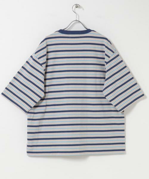 Sonny Label / サニーレーベル Tシャツ | マルチボーダーショートスリーブTシャツ | 詳細28