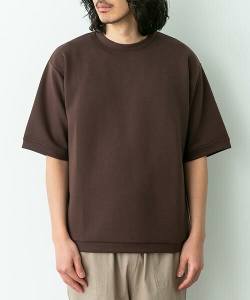 Sonny Label / サニーレーベル Tシャツ | シルキーダンボールニットTシャツ | 詳細20