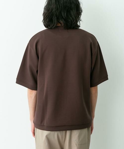 Sonny Label / サニーレーベル Tシャツ | シルキーダンボールニットTシャツ | 詳細22