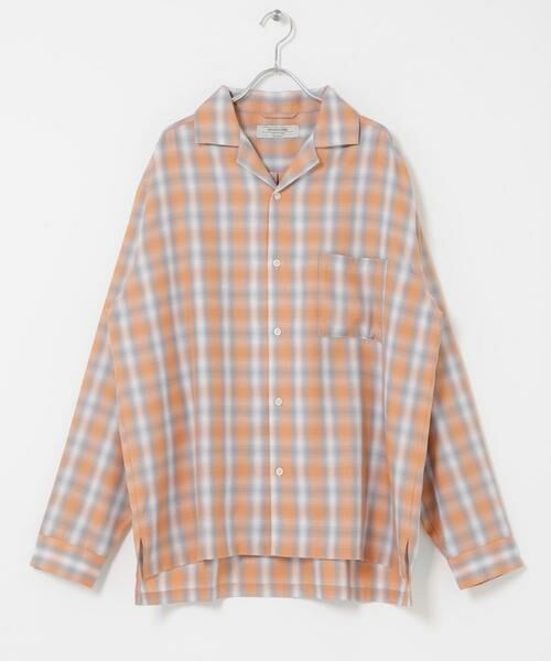 Sonny Label / サニーレーベル シャツ・ブラウス | オンブレチェックロングスリーブシャツ | 詳細15