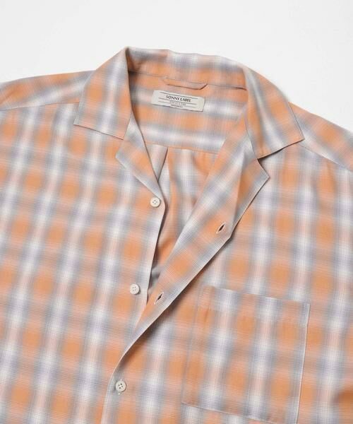 Sonny Label / サニーレーベル シャツ・ブラウス | オンブレチェックロングスリーブシャツ | 詳細16