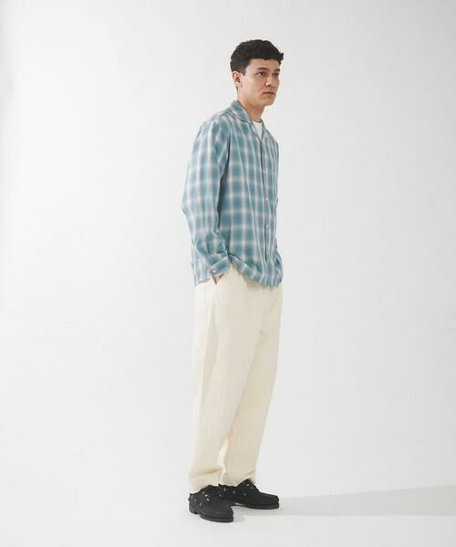 Sonny Label / サニーレーベル シャツ・ブラウス | オンブレチェックロングスリーブシャツ | 詳細30