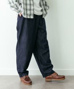 Sonny Label / サニーレーベル デニムパンツ | デニムライクイージーワイドパンツ