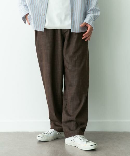 Sonny Label / サニーレーベル デニムパンツ | デニムライクイージーワイドパンツ | 詳細1