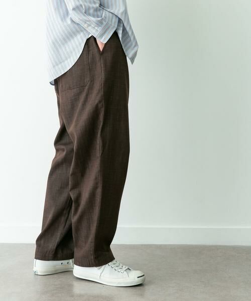 Sonny Label / サニーレーベル デニムパンツ | デニムライクイージーワイドパンツ | 詳細3