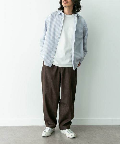 Sonny Label / サニーレーベル デニムパンツ | デニムライクイージーワイドパンツ | 詳細4