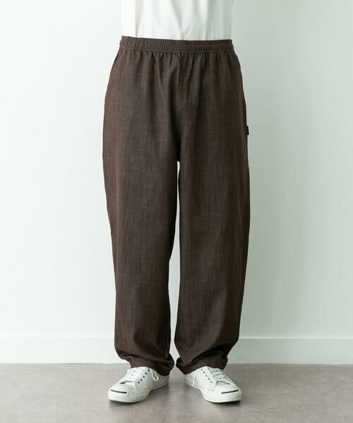 Sonny Label / サニーレーベル デニムパンツ | デニムライクイージーワイドパンツ | 詳細7