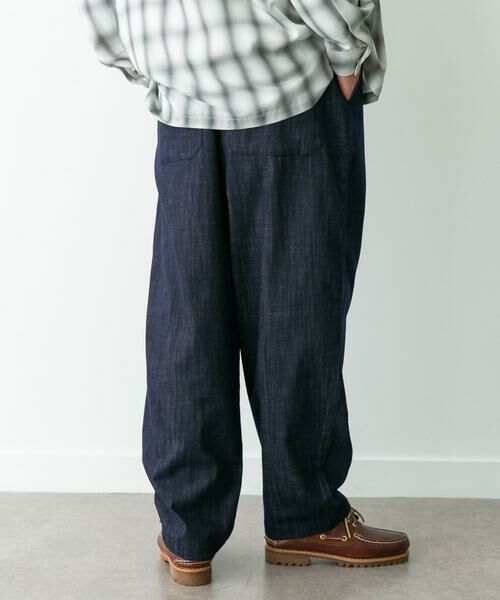 Sonny Label / サニーレーベル デニムパンツ | デニムライクイージーワイドパンツ | 詳細17