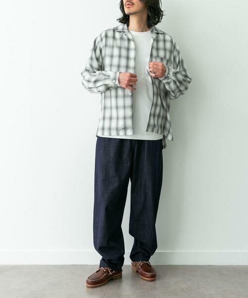 Sonny Label / サニーレーベル デニムパンツ | デニムライクイージーワイドパンツ | 詳細19