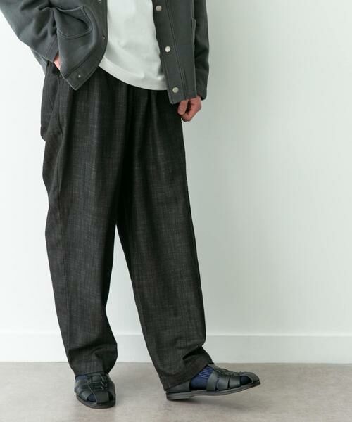 Sonny Label / サニーレーベル デニムパンツ | デニムライクイージーワイドパンツ | 詳細27