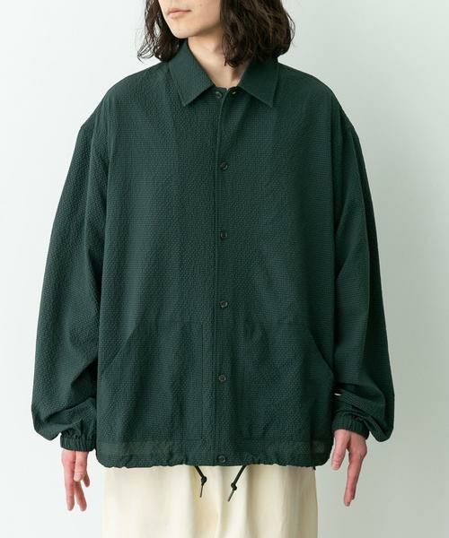 Sonny Label / サニーレーベル ブルゾン | シアサッカーコーチジャケット | 詳細15