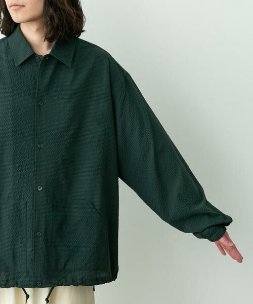 Sonny Label / サニーレーベル ブルゾン | シアサッカーコーチジャケット | 詳細18