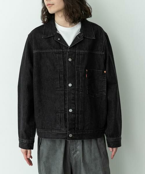 Sonny Label / サニーレーベル Gジャン・デニムジャケット | LEVI’S　TYPE1 TRUCKER | 詳細5