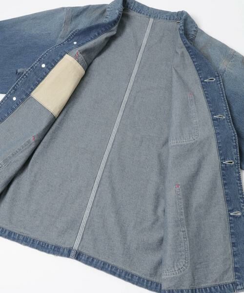 Sonny Label / サニーレーベル Gジャン・デニムジャケット | BIG MAC　DENIM COVERALL | 詳細4