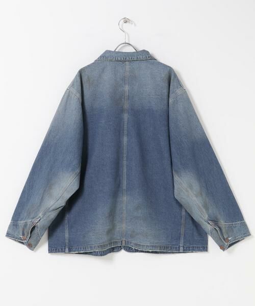Sonny Label / サニーレーベル Gジャン・デニムジャケット | BIG MAC　DENIM COVERALL | 詳細5