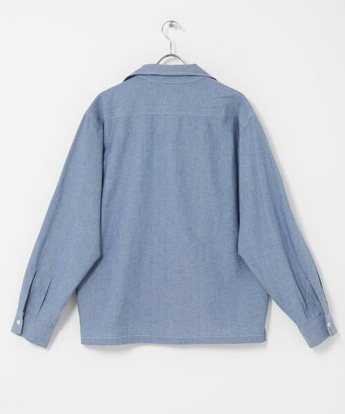 Sonny Label / サニーレーベル シャツ・ブラウス | ARMY TWILL　CHAMBRAY OPEN COLLAR SHIRTS | 詳細4