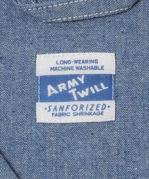 Sonny Label / サニーレーベル シャツ・ブラウス | ARMY TWILL　CHAMBRAY OPEN COLLAR SHIRTS | 詳細6