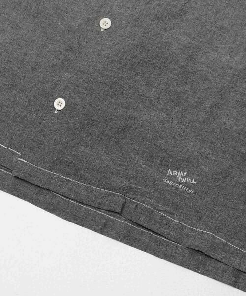 Sonny Label / サニーレーベル シャツ・ブラウス | ARMY TWILL　CHAMBRAY OPEN COLLAR SHIRTS | 詳細9