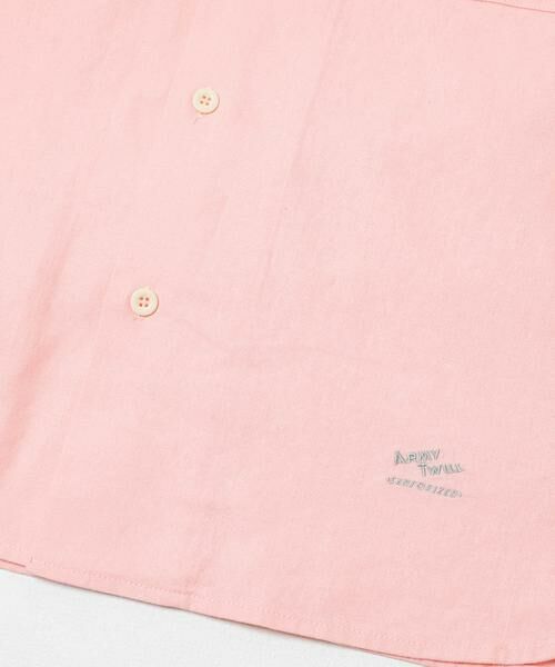 Sonny Label / サニーレーベル シャツ・ブラウス | ARMY TWILL　COTTON LINEN UTILITYSHIRTS | 詳細4