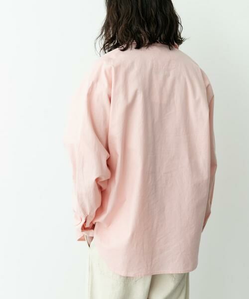 Sonny Label / サニーレーベル シャツ・ブラウス | ARMY TWILL　COTTON LINEN UTILITYSHIRTS | 詳細14