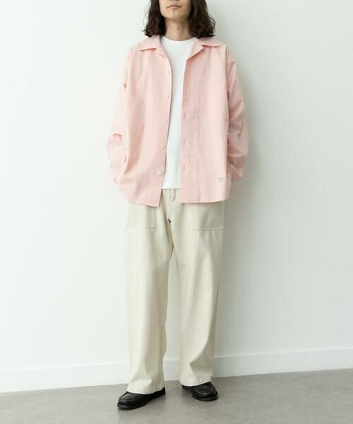 Sonny Label / サニーレーベル シャツ・ブラウス | ARMY TWILL　COTTON LINEN UTILITYSHIRTS | 詳細15