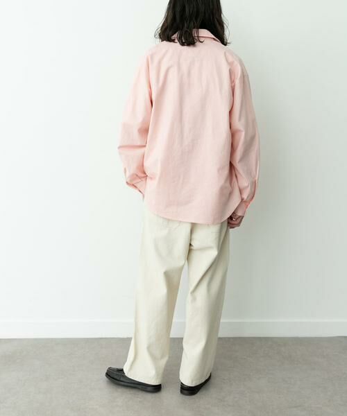 Sonny Label / サニーレーベル シャツ・ブラウス | ARMY TWILL　COTTON LINEN UTILITYSHIRTS | 詳細17