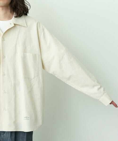Sonny Label / サニーレーベル シャツ・ブラウス | ARMY TWILL　COTTON LINEN UTILITYSHIRTS | 詳細29