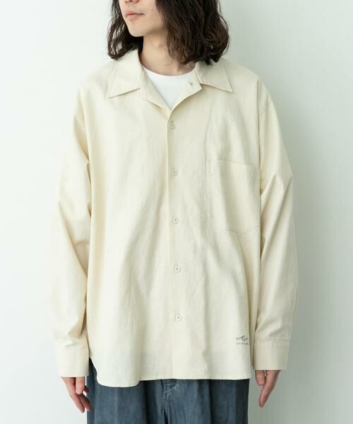Sonny Label / サニーレーベル シャツ・ブラウス | ARMY TWILL　COTTON LINEN UTILITYSHIRTS | 詳細26