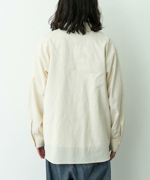 Sonny Label / サニーレーベル シャツ・ブラウス | ARMY TWILL　COTTON LINEN UTILITYSHIRTS | 詳細28