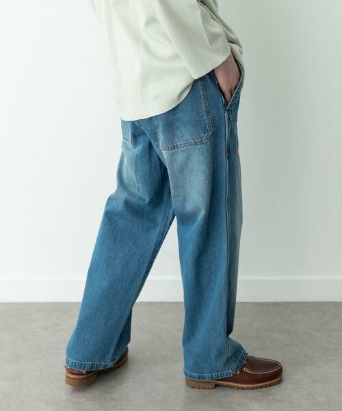 Sonny Label / サニーレーベル デニムパンツ | ARMY TWILL　DENIM BAKER PANTS | 詳細9