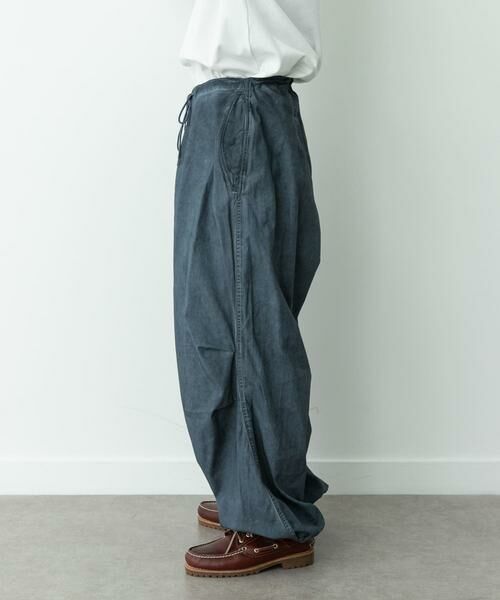 Sonny Label / サニーレーベル その他パンツ | ARMY TWILL　UNEVEN DYEING OVER PANTS | 詳細9