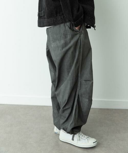 Sonny Label / サニーレーベル その他パンツ | ARMY TWILL　UNEVEN DYEING OVER PANTS | 詳細20