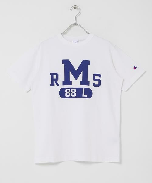 Sonny Label / サニーレーベル Tシャツ | CHAMPION　SHORT SLEEVE T-SHIRTS（ホワイト）
