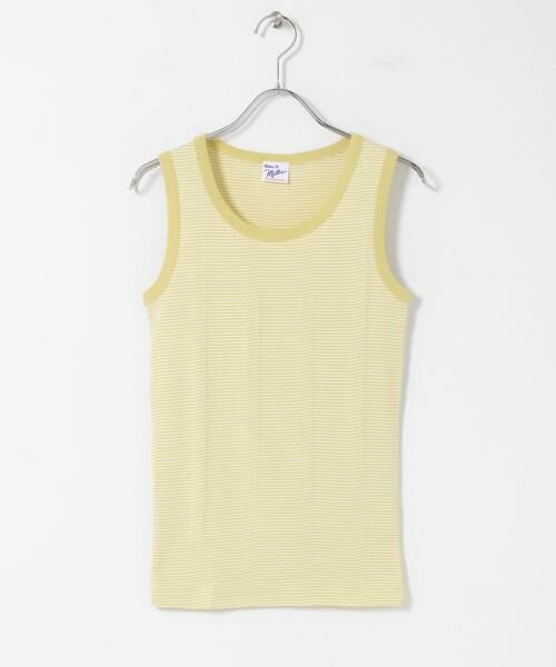 Sonny Label / サニーレーベル タンクトップ | Miller　パネルリブタンクトップ（イエロー系その他）