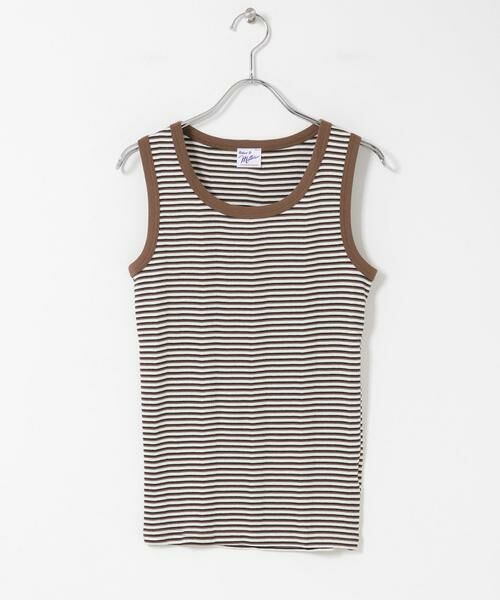 Sonny Label / サニーレーベル タンクトップ | Miller　パネルリブタンクトップ | 詳細3