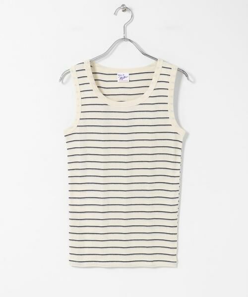 Sonny Label / サニーレーベル タンクトップ | Miller　パネルリブタンクトップ（ホワイト系その他）