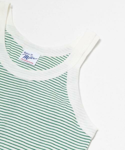 Sonny Label / サニーレーベル タンクトップ | Miller　パネルリブアスレチックタンクトップ | 詳細4
