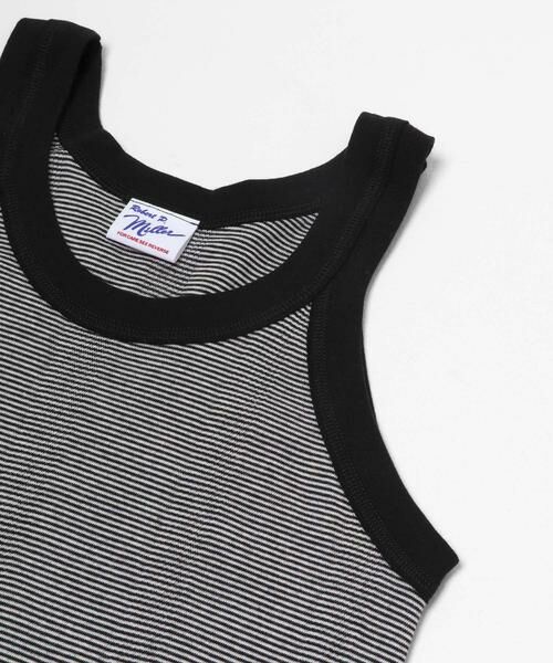 Sonny Label / サニーレーベル タンクトップ | Miller　パネルリブアスレチックタンクトップ | 詳細8