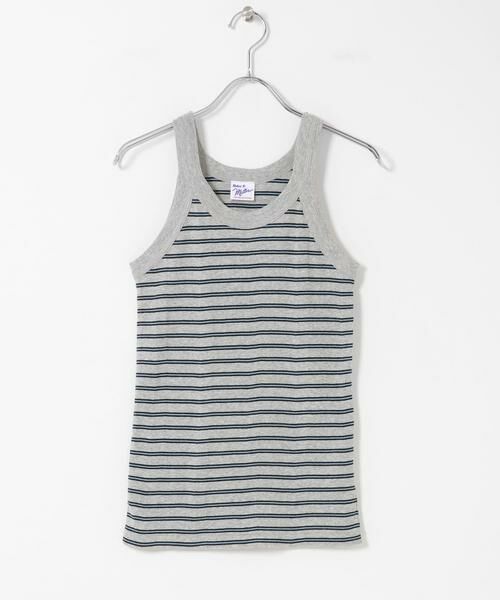 Sonny Label / サニーレーベル タンクトップ | Miller　パネルリブアスレチックタンクトップ（グレー系その他）