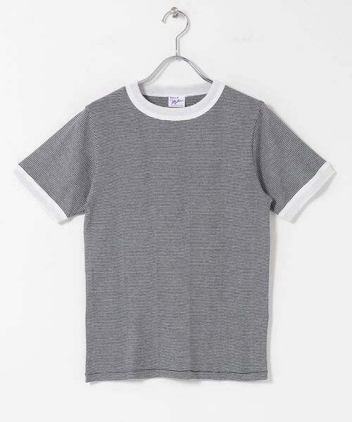 Sonny Label / サニーレーベル Tシャツ | Miller　パネルリブTシャツ | 詳細10