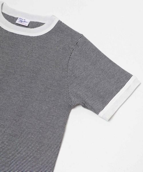 Sonny Label / サニーレーベル Tシャツ | Miller　パネルリブTシャツ | 詳細11