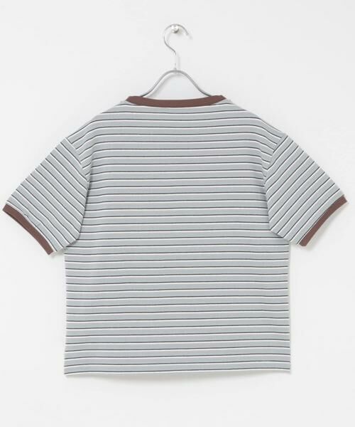 Sonny Label / サニーレーベル Tシャツ | STAR&STRIPE　マルチボーダーTシャツ | 詳細5