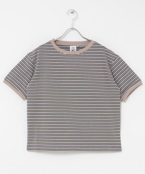 Sonny Label / サニーレーベル Tシャツ | STAR&STRIPE　マルチボーダーTシャツ | 詳細9