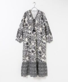 Sonny Label / サニーレーベル ワンピース | sara mallika　ペイズリーフラワープリントドレス