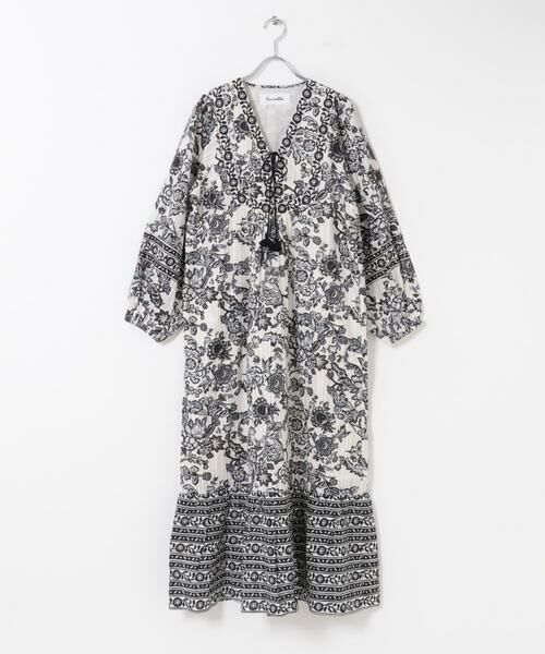 Sonny Label / サニーレーベル ワンピース | sara mallika　ペイズリーフラワープリントドレス | 詳細8