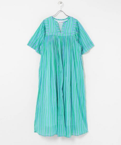 Sonny Label / サニーレーベル ワンピース | sara mallika　ウェーブストライププリントドレス | 詳細1