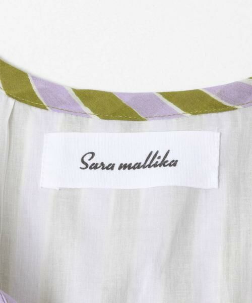 Sonny Label / サニーレーベル ワンピース | sara mallika　ウェーブストライププリントドレス | 詳細16