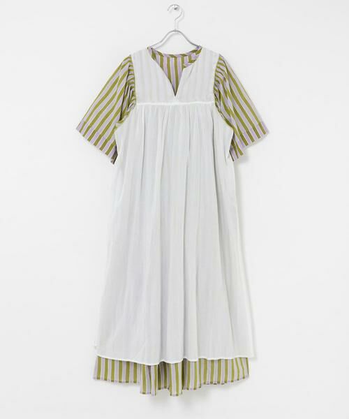 Sonny Label / サニーレーベル ワンピース | sara mallika　ウェーブストライププリントドレス | 詳細6