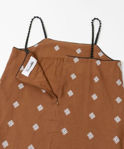 Sonny Label / サニーレーベル ワンピース | sara mallika　ジグザグフラワープリントキャミドレス | 詳細4